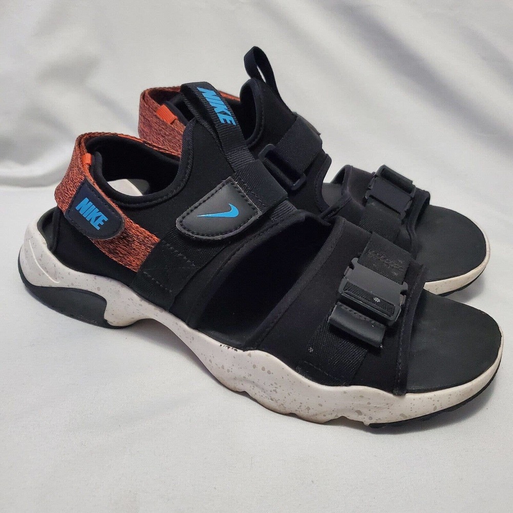 Nike Men’s Black Turf Orange CW9704-007 Canyon Outdoor Hiking Sandals Size 12